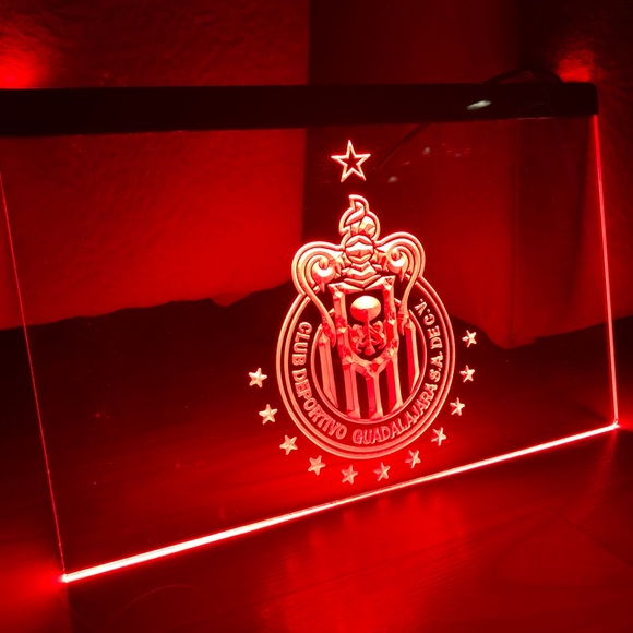 CHIVAS DE GUADALAJARA LED NEON LIGHT SIGN 8x12 - Picture 2 of 4